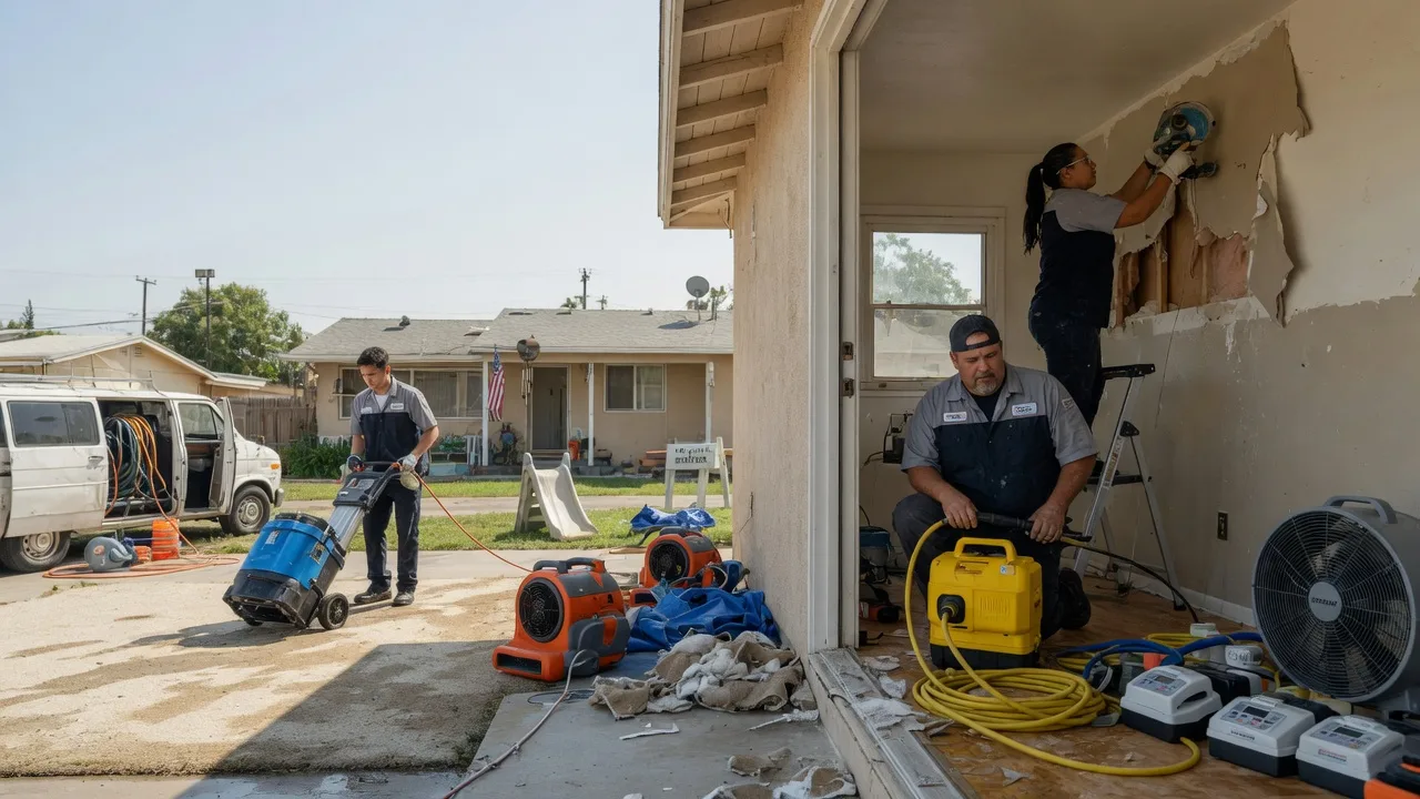 Water Damage Restoration in Ivanhoe, TX near me